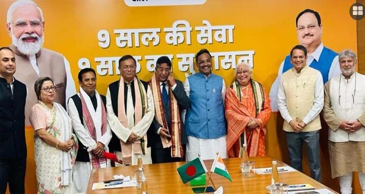 বৈঠকের পর বিজেপি সভাপতিঃবন্ধুত্ব এখন অনন্য উচ্চতায় 